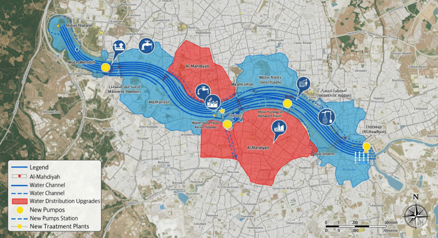 NWC Completes Two Water Network Projects in Al‑Mahdiyah
