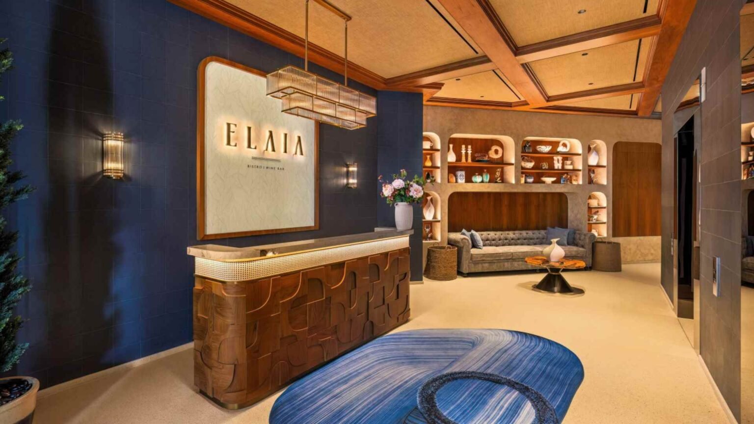 In Dubai, Prospect Design creates a fluid, multi-sensory experience at Elaia