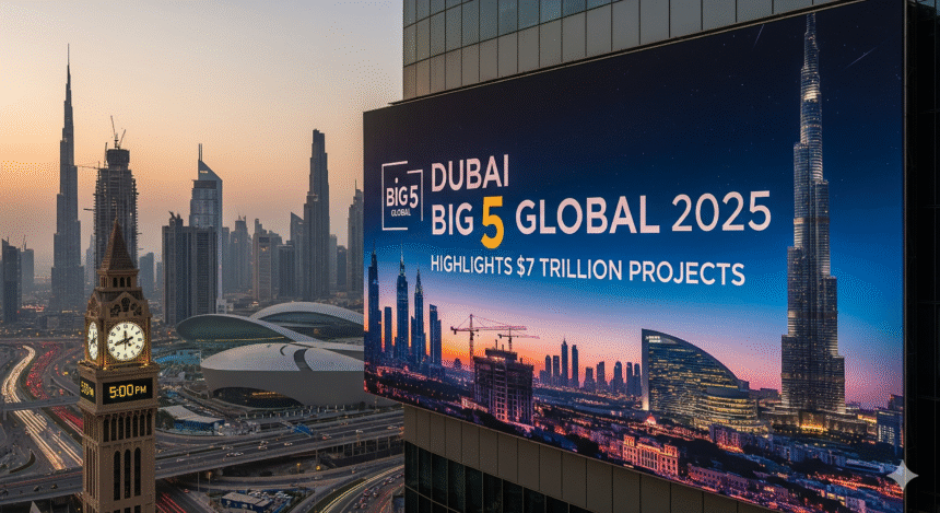 Dubai Big 5 Global 2025 Highlights $7 Trillion Projects.