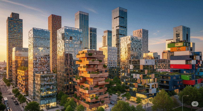 9 Building Materials That Started as Trash Now Build Cities