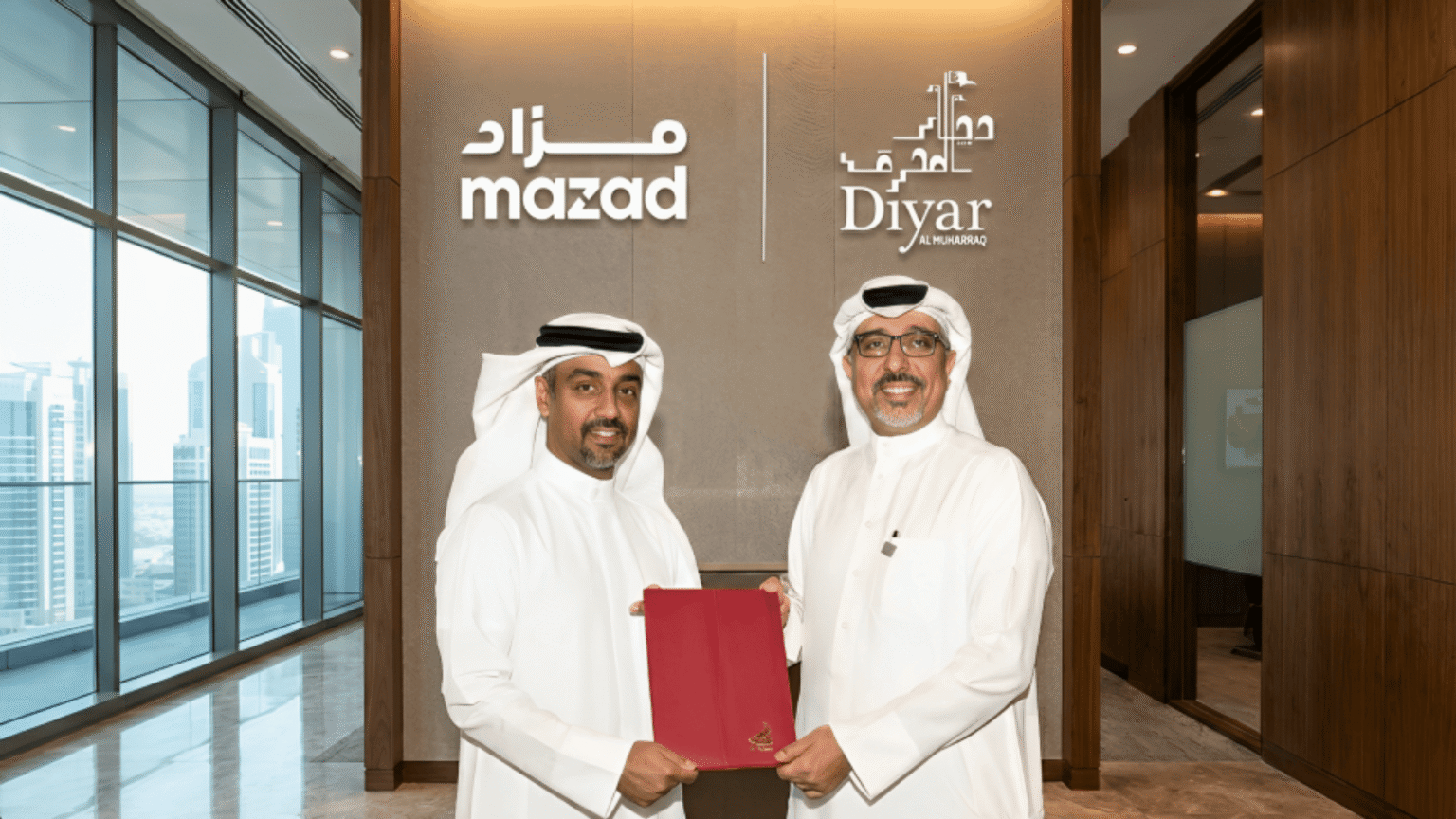 Diyar Al Muharraq Partners with Mazad