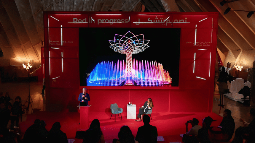 Salone del Mobile.Milano Debuts in Riyadh with Red in Progress